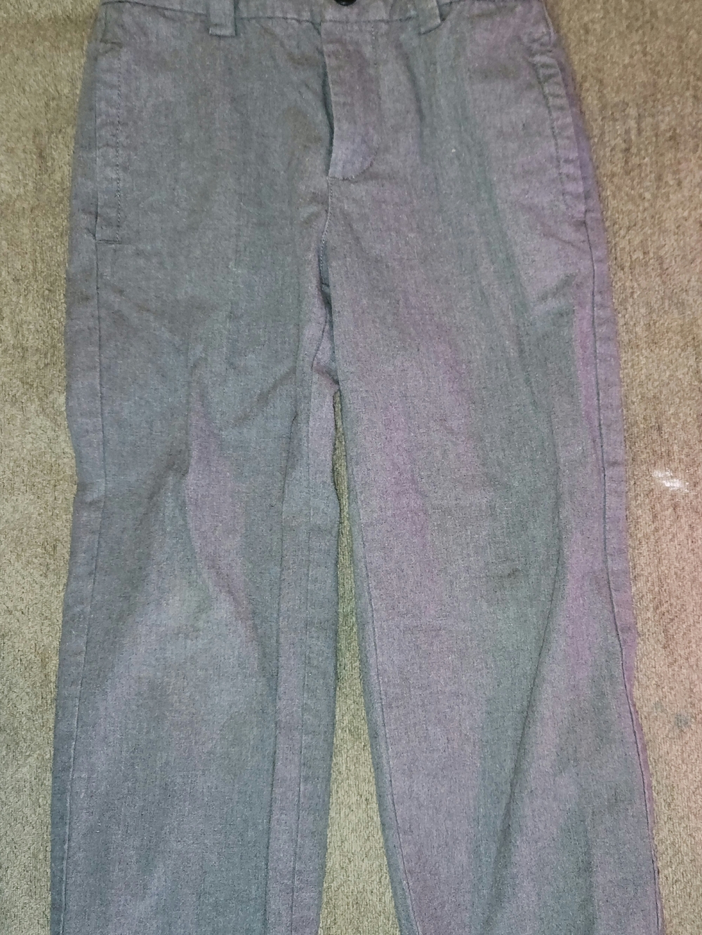 Gymboree Gray Straight-Leg Chinos